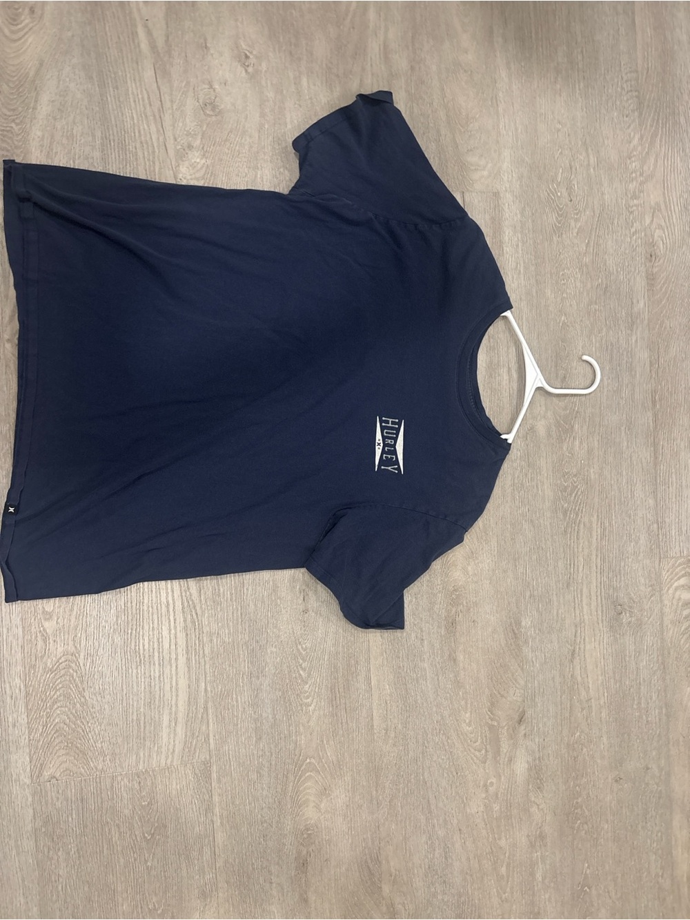 Hurley Navy Short Sleeve Tee with Chest Logo